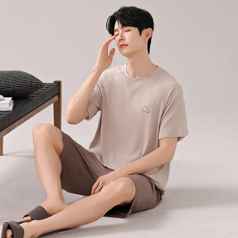 Top Melon Men Pajama Sets-4