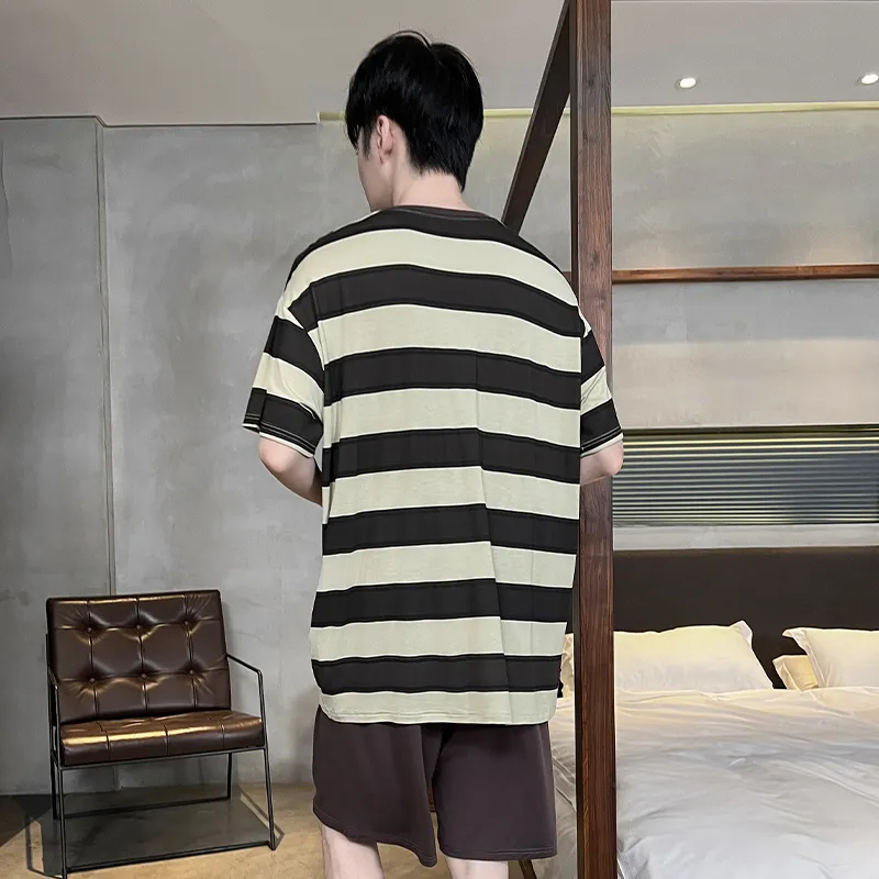 Top Melon Men Pajama Sets-2