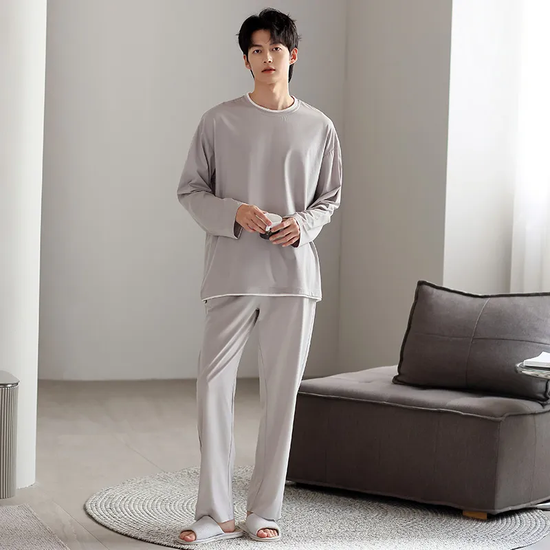 Top Melon Men Pajama Sets-4