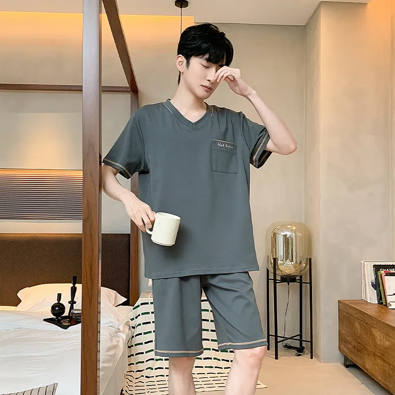 Top Melon Men Pajama Sets-1
