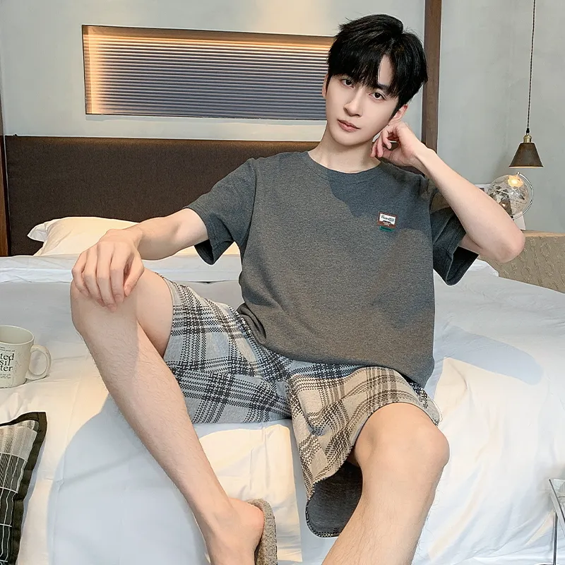 Top Melon Men Pajama Sets-4