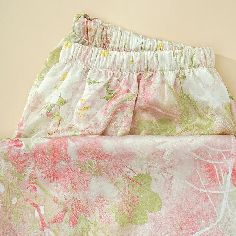 Top Melon Pajama Set Women's Image Color-4