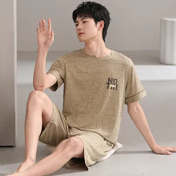 Top Melon Pajama Set Men's Image Color