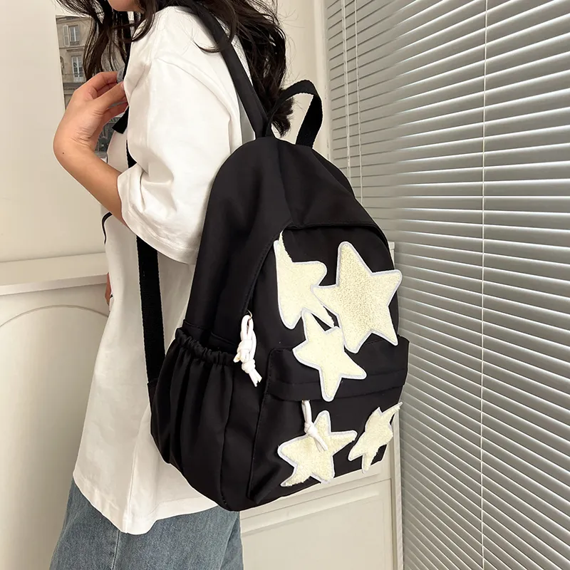BUBM Canvas Backpack Regular Unisex Multicolor-10