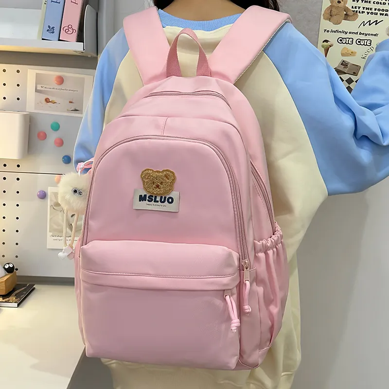 BUBM Nylon Backpack Women's Multicolor-17