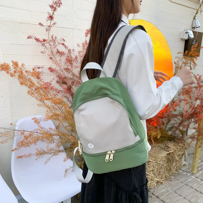 BUBM Nylon Backpack Unisex Multicolor-10