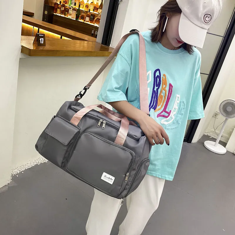BUBM Oxford Travel Bag Unisex Multicolor-12