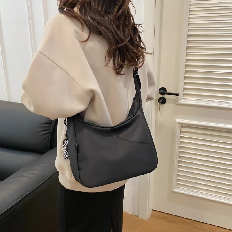 BUBM Composite Cloth Shoulder Bag Unisex Multicolor-16