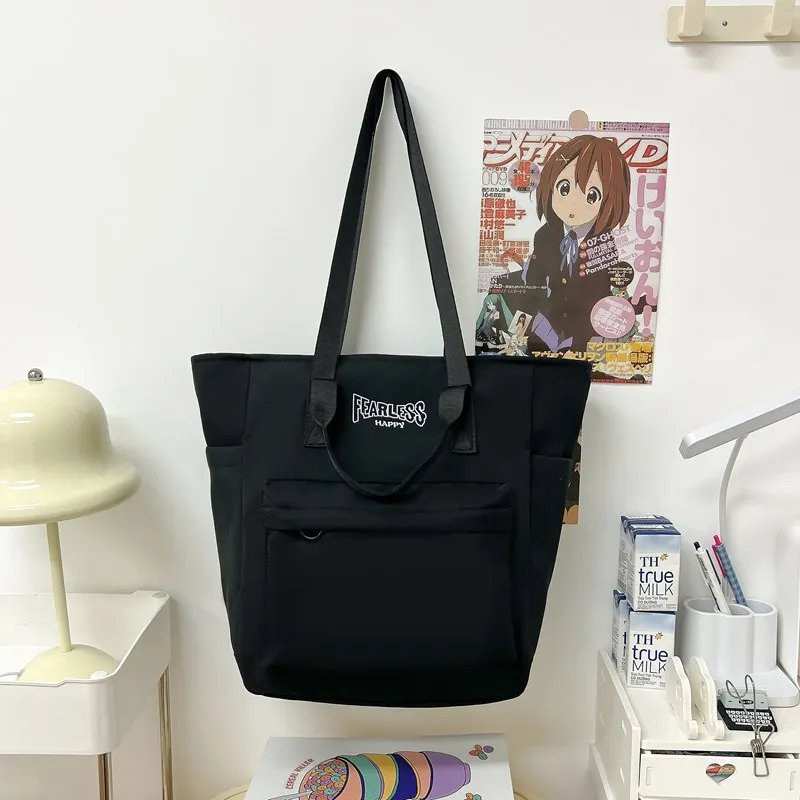 BUBM Nylon Fabric Shoulder Bag Women's Multicolor-2