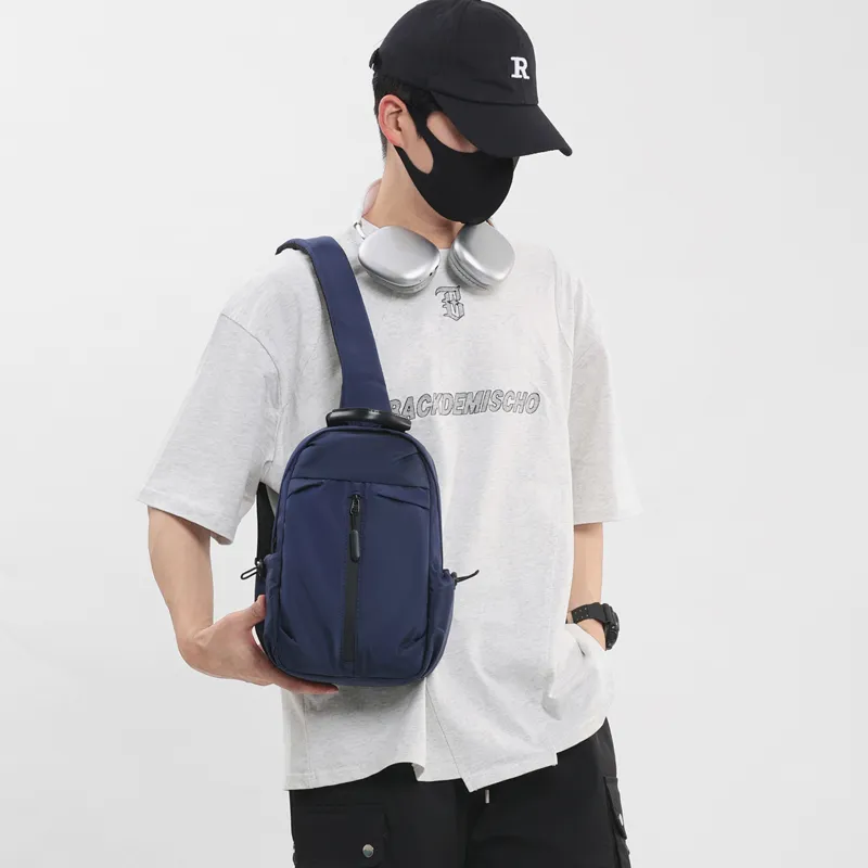 BUBM Oxford Sling Bag Regular Unisex Multicolor-4