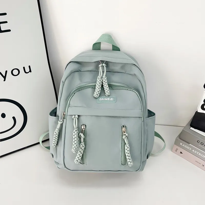 BUBM Nylon Backpack Unisex Multicolor-13