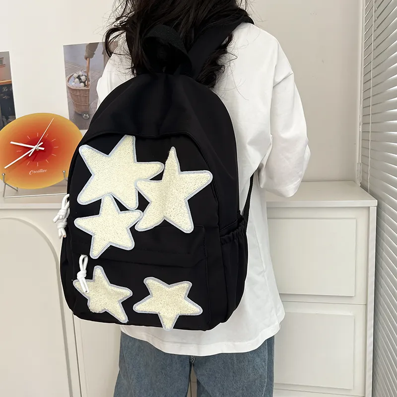 BUBM Canvas Backpack Regular Unisex Multicolor-9