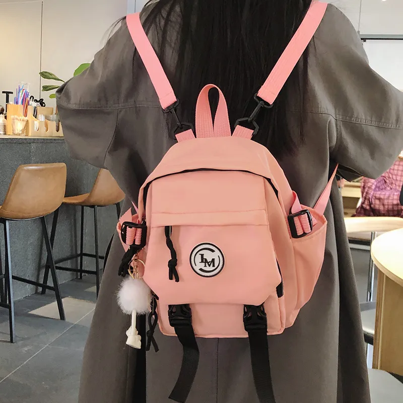 BUBM Nylon Backpack Unisex Multicolor-10
