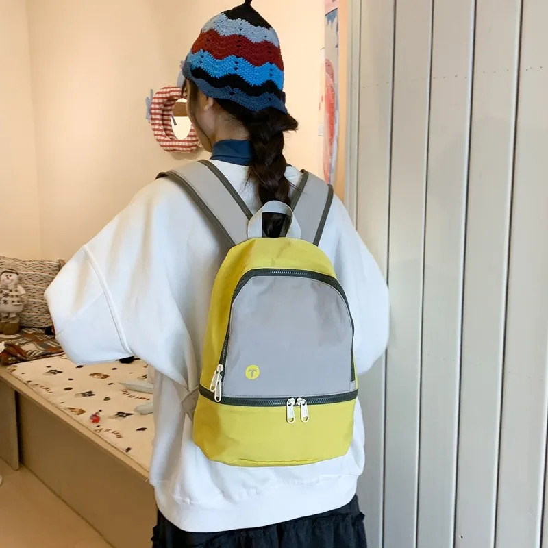 BUBM Nylon Backpack Unisex Multicolor-2