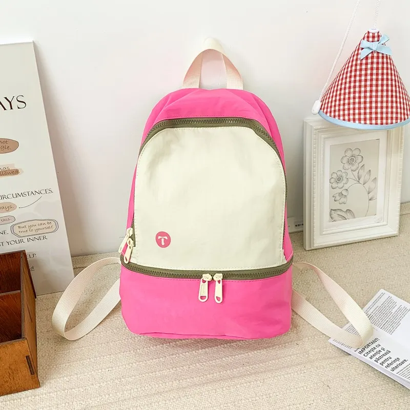 BUBM Nylon Backpack Unisex Multicolor-22