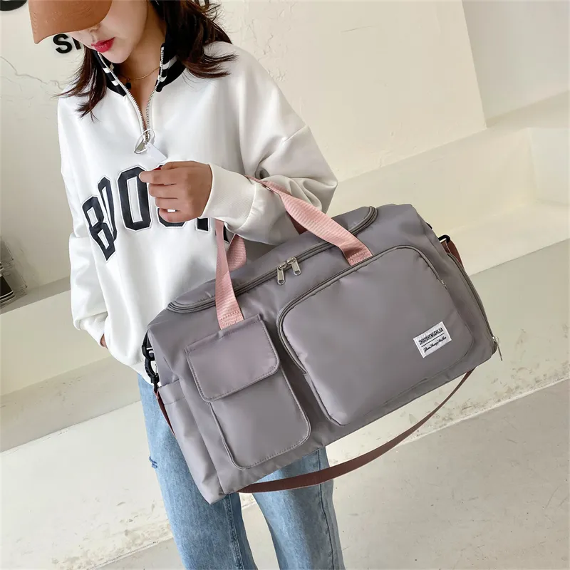 BUBM Oxford Travel Bag Unisex Multicolor-26