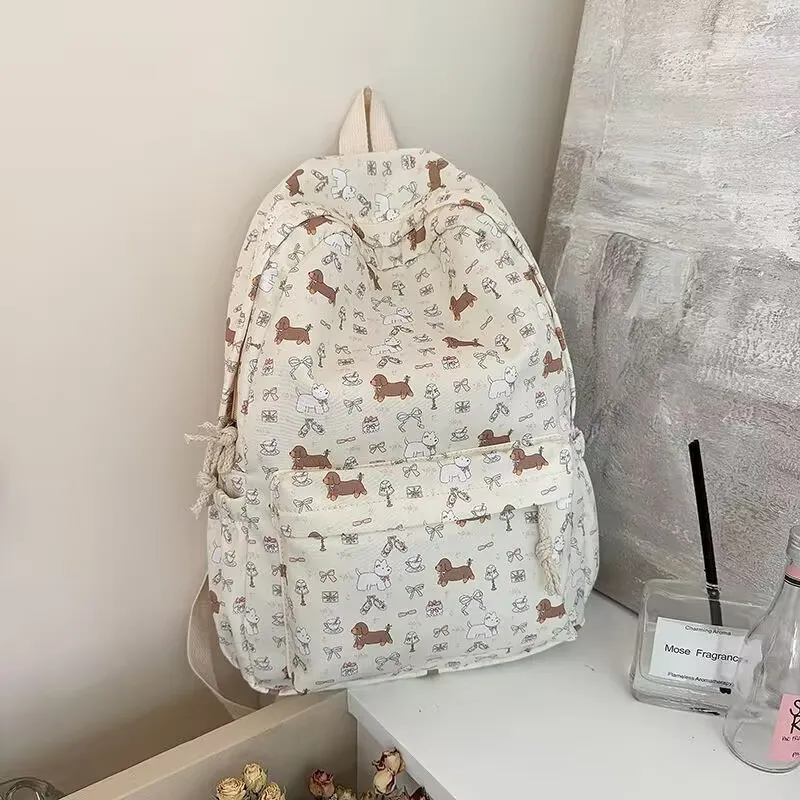 BUBM Nylon Backpack Unisex Multicolor-8