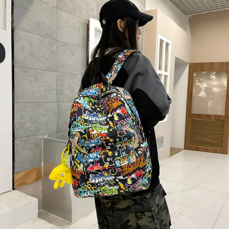 BUBM Oxford Backpack Unisex Multicolor-5