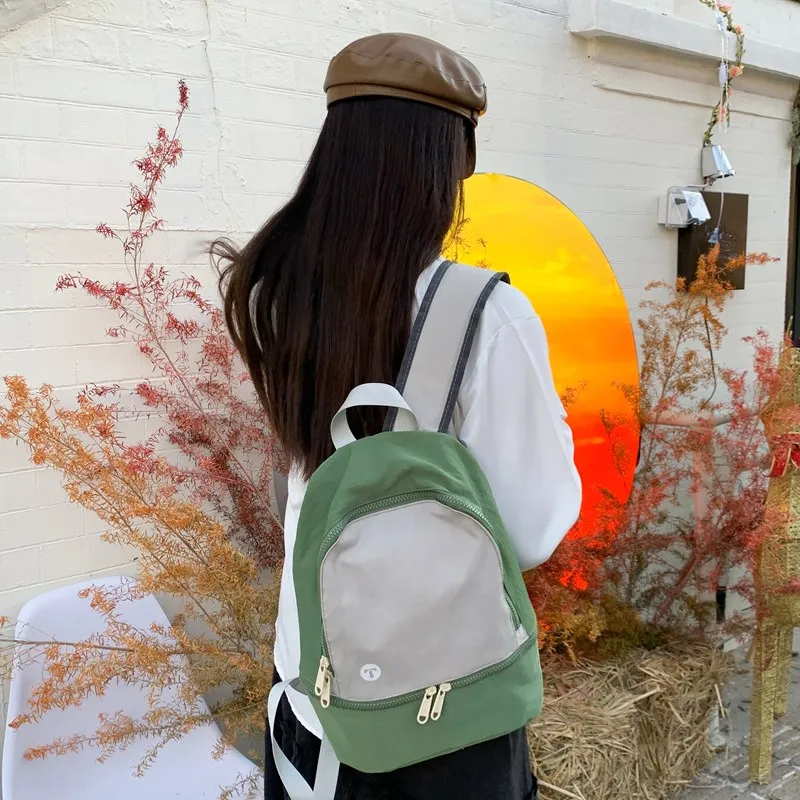 BUBM Nylon Backpack Unisex Multicolor-8