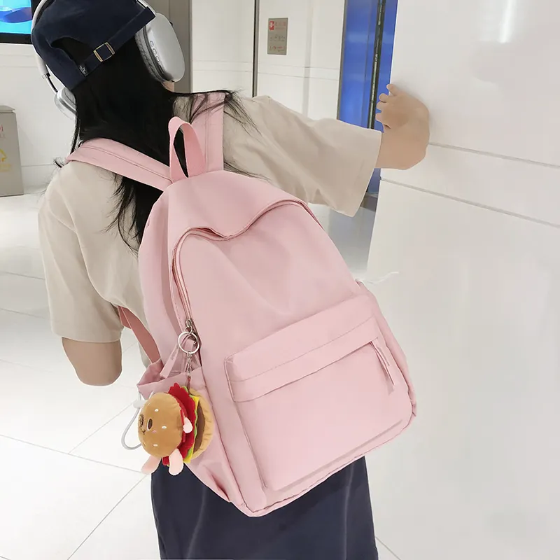 BUBM Nylon Backpack Unisex Multicolor-6