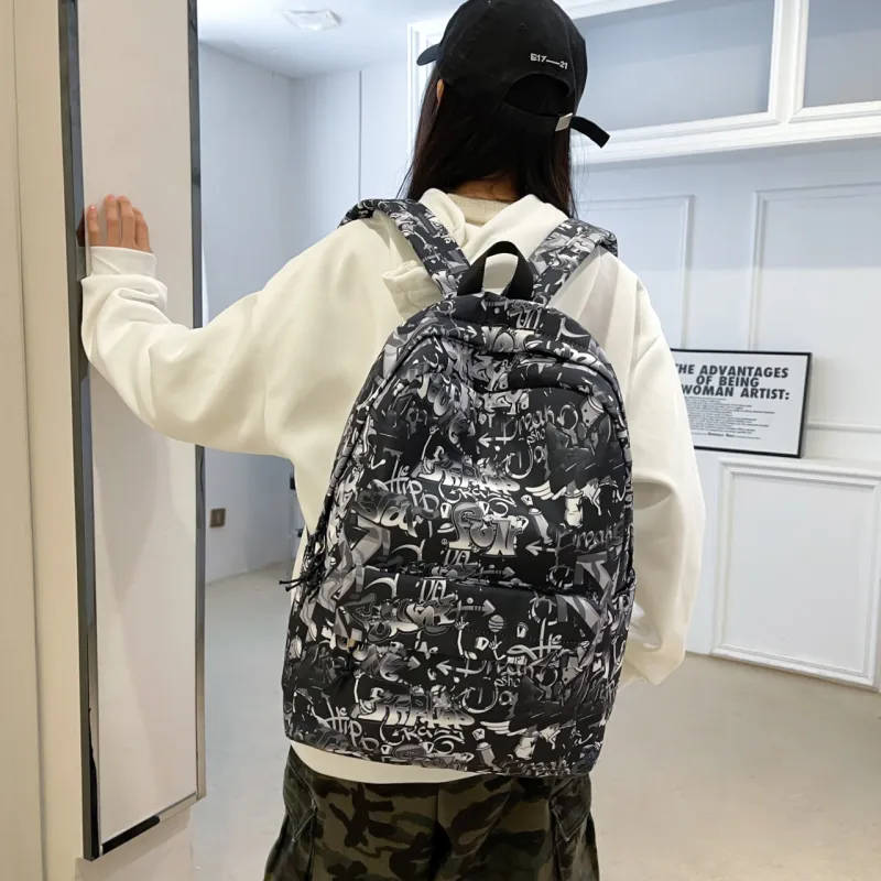 BUBM Oxford Backpack Unisex Multicolor-13