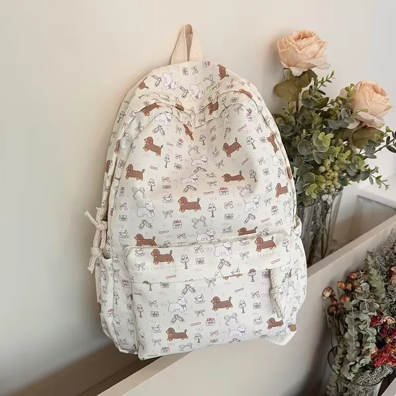 BUBM Nylon Backpack Unisex Multicolor-7