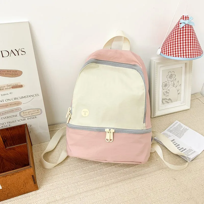 BUBM Nylon Backpack Unisex Multicolor-13