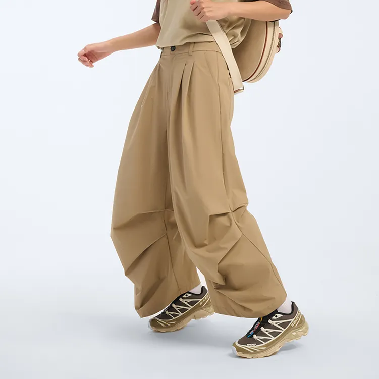 LONSDALE Casual Pants Unisex Dark Khaki-1