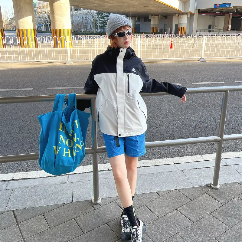 LONSDALE Waterproof And Windproof Windbreaker Jacket Unisex-23