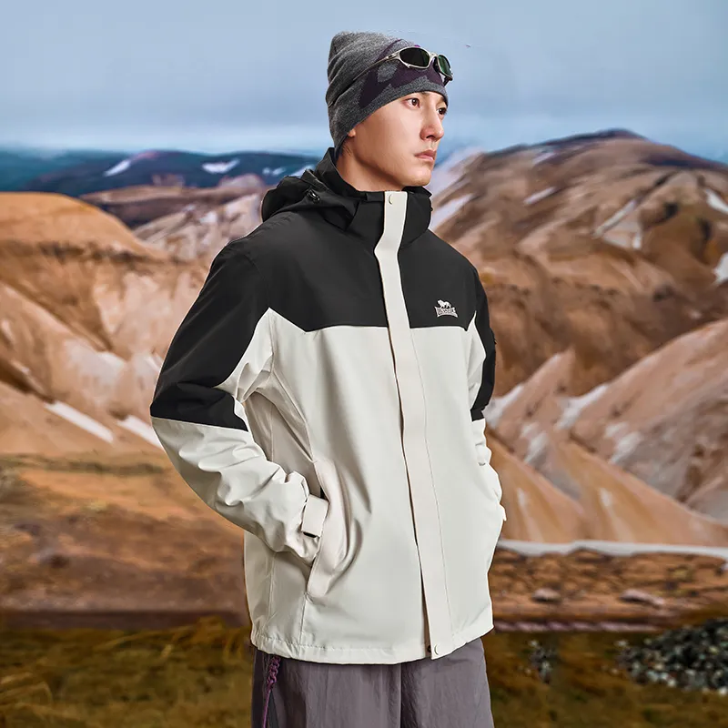 LONSDALE Waterproof, Windproof, And Abrasion Resistant Windbreaker Jacket Unisex-2
