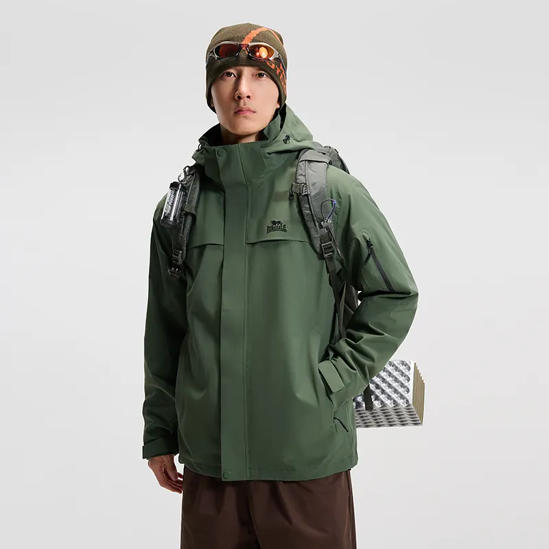 LONSDALE Waterproof, Windproof, And Abrasion Resistant Windbreaker Jacket Unisex-23