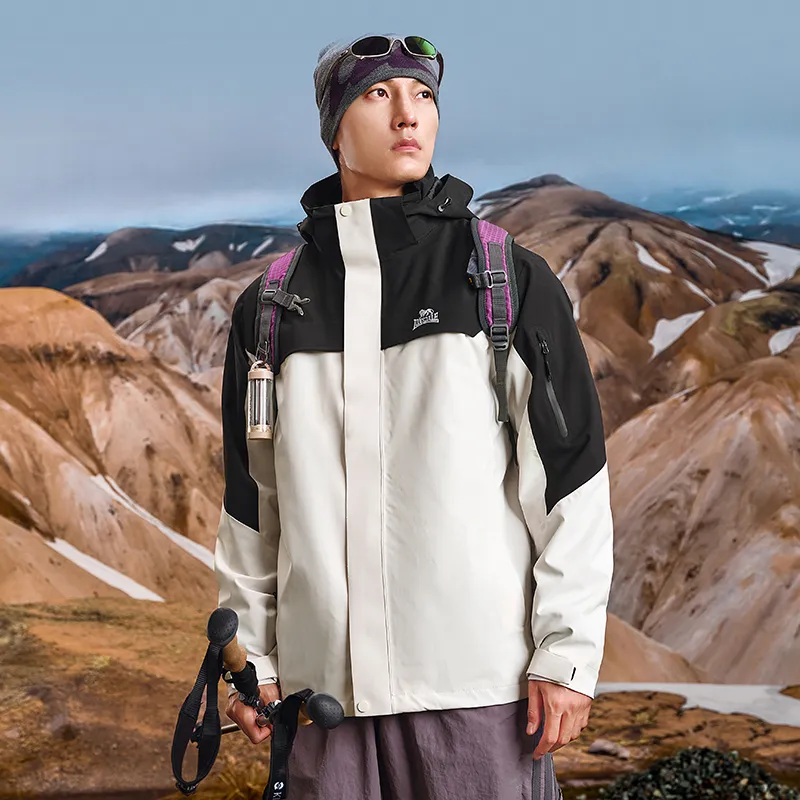 LONSDALE Waterproof, Windproof, And Abrasion Resistant Windbreaker Jacket Unisex-1