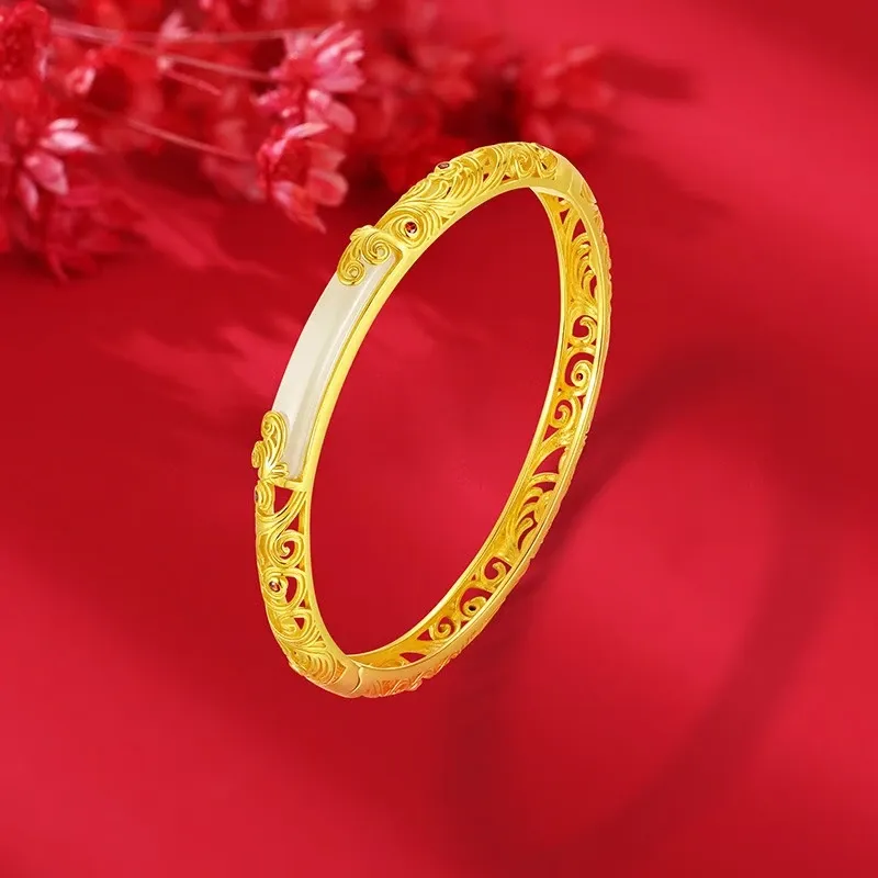 OONEE S925 Silver Bangles Women's-1
