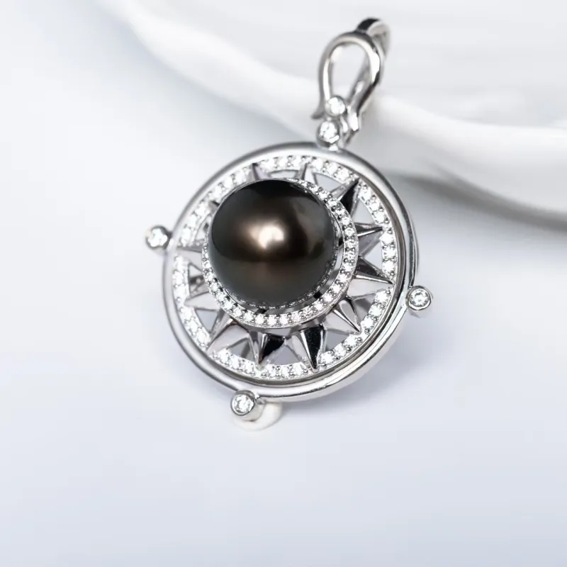 YUANMEIZHENZHU Saltwater Pearl Pendants Women's-1