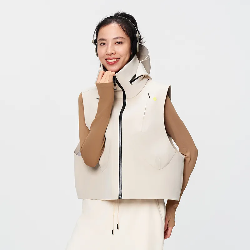 VIVI CYCLE Vests Women's Ecru-1