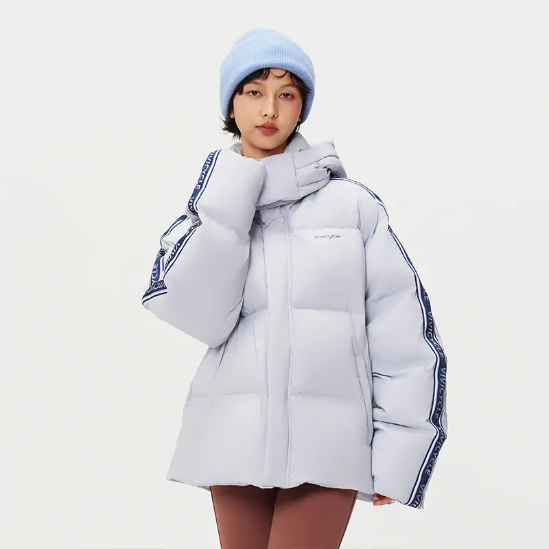 VIVI CYCLE Down Jacket Unisex Sky Blue-2