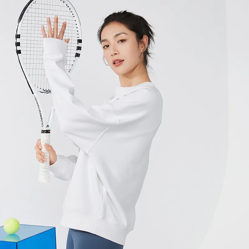 VIVI CYCLE Sweatshirt Unisex Ivory White-3