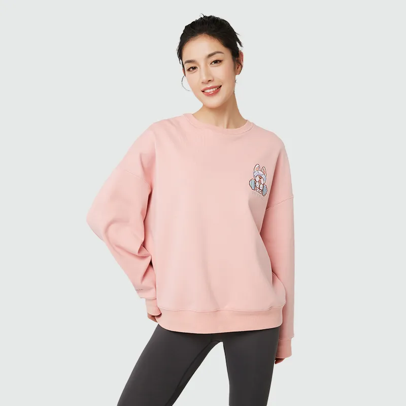 VIVI CYCLE Sweatshirt Unisex Leather Pink-1