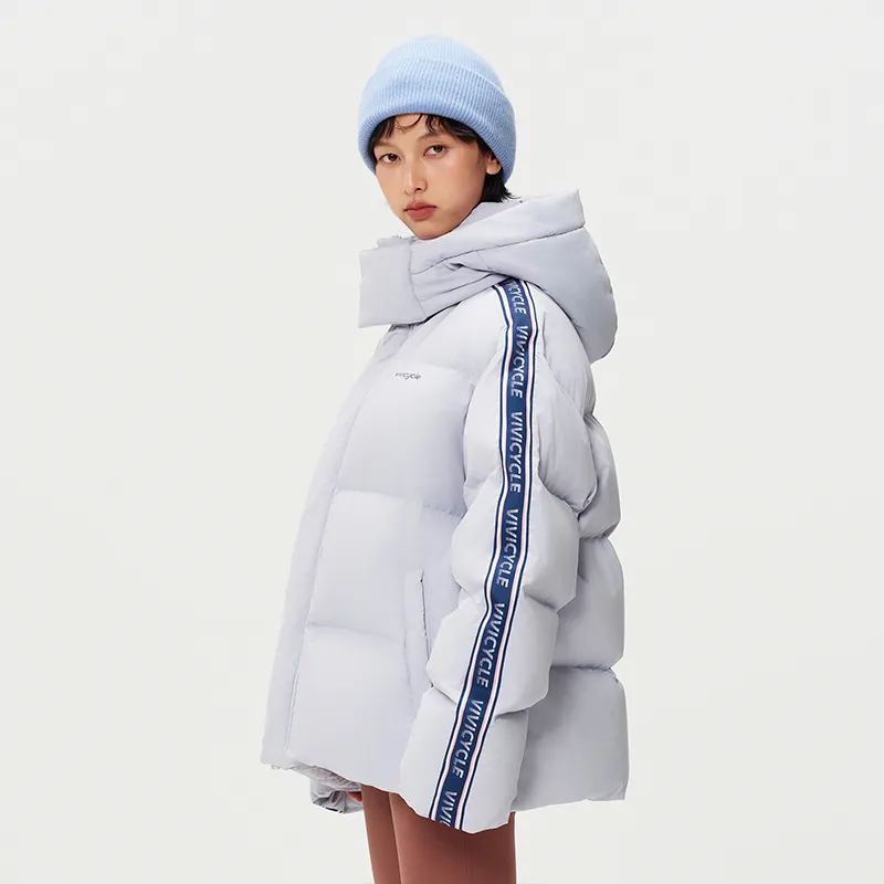 VIVI CYCLE Down Jacket Unisex Sky Blue-3