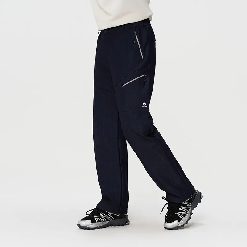 VIVI CYCLE Down Pants Unisex Denim-3
