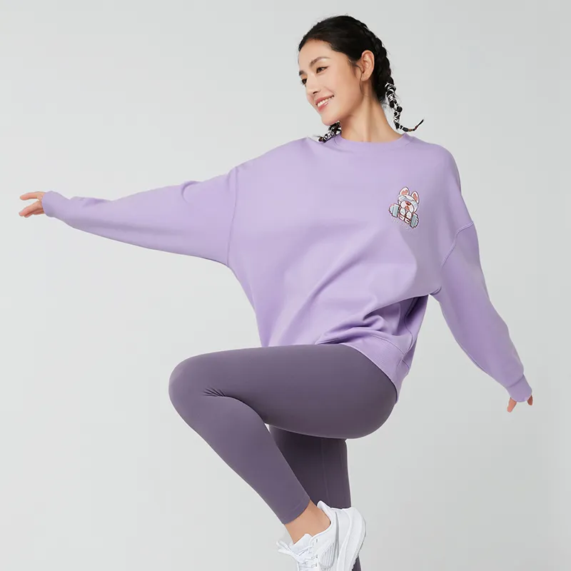 VIVI CYCLE Sweatshirt Unisex Lilac-3
