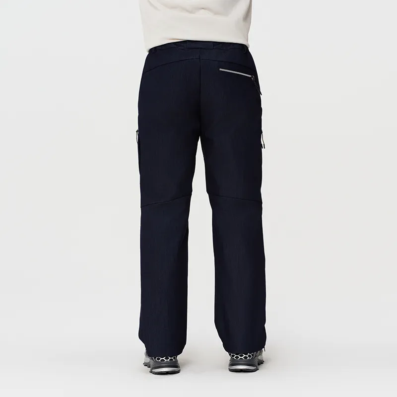 VIVI CYCLE Down Pants Unisex Denim-5