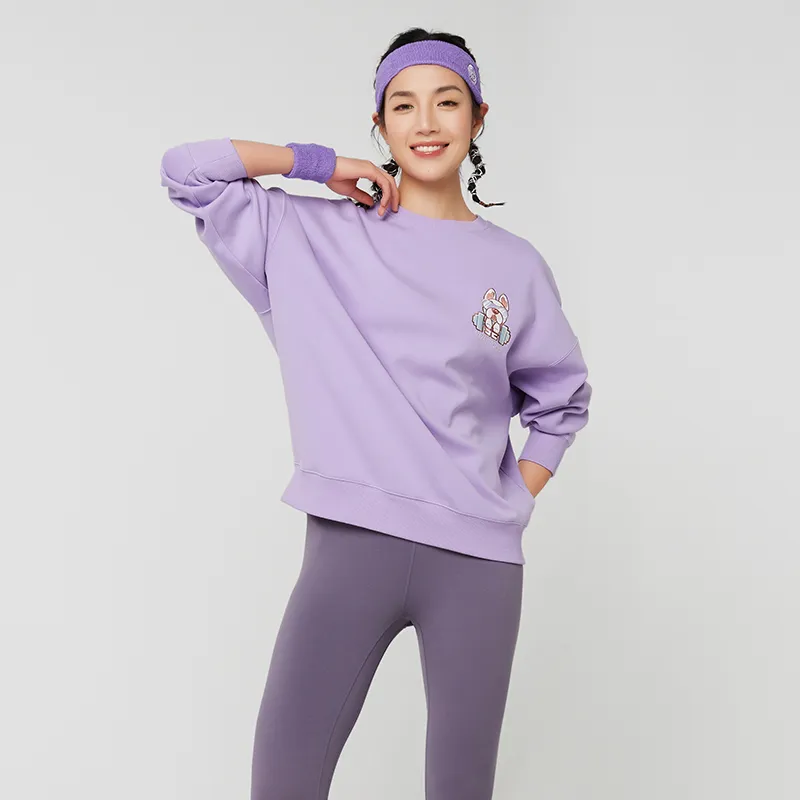 VIVI CYCLE Sweatshirt Unisex Lilac-1