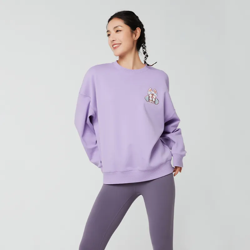 VIVI CYCLE Sweatshirt Unisex Lilac-2