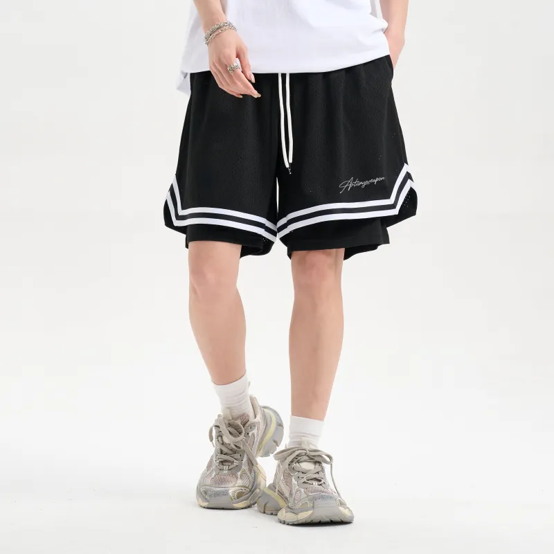 Rolling Money Basketball Shorts Unisex-2