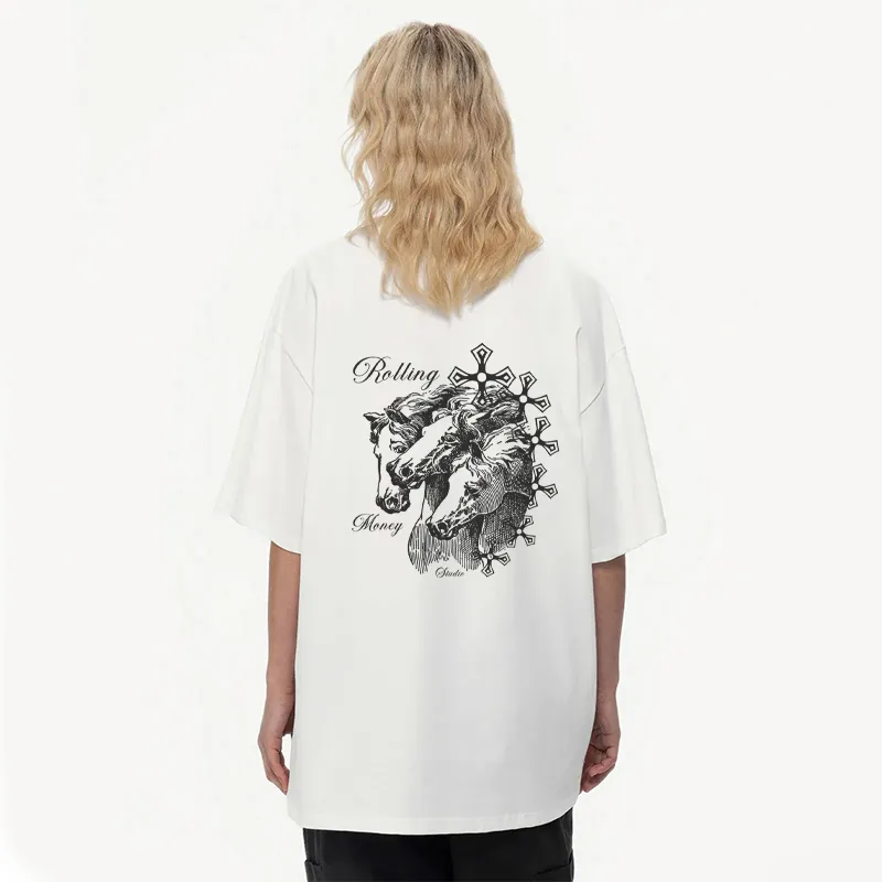 Rolling Money T Shirts Unisex-5