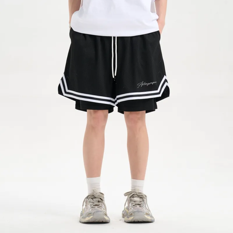 Rolling Money Basketball Shorts Unisex-4