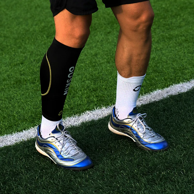 OUPOWER TF Rubber Broken Studs Artificial Ground Cushioning Wear Resistant Soccer Shoes Men's Blue Silver-2