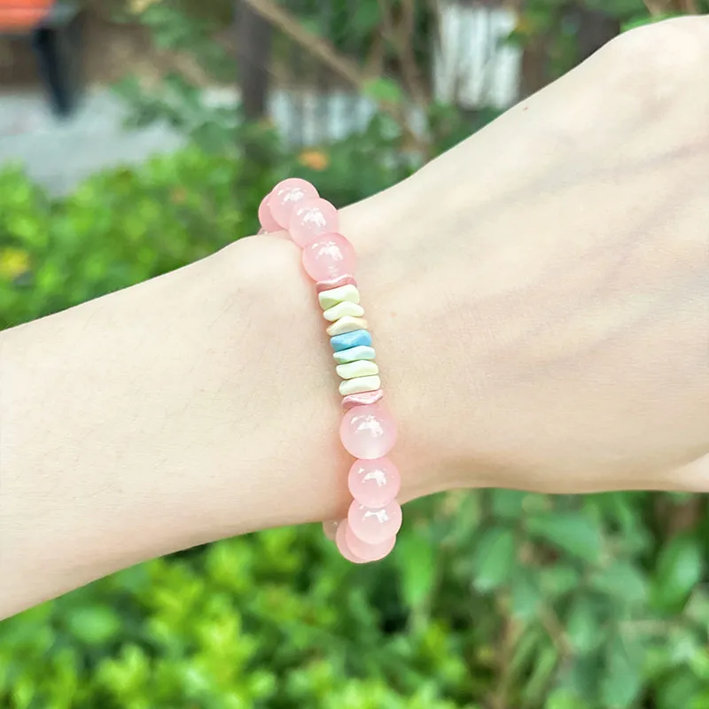 BNNYW Colored Glaze Bracelets Unisex-2