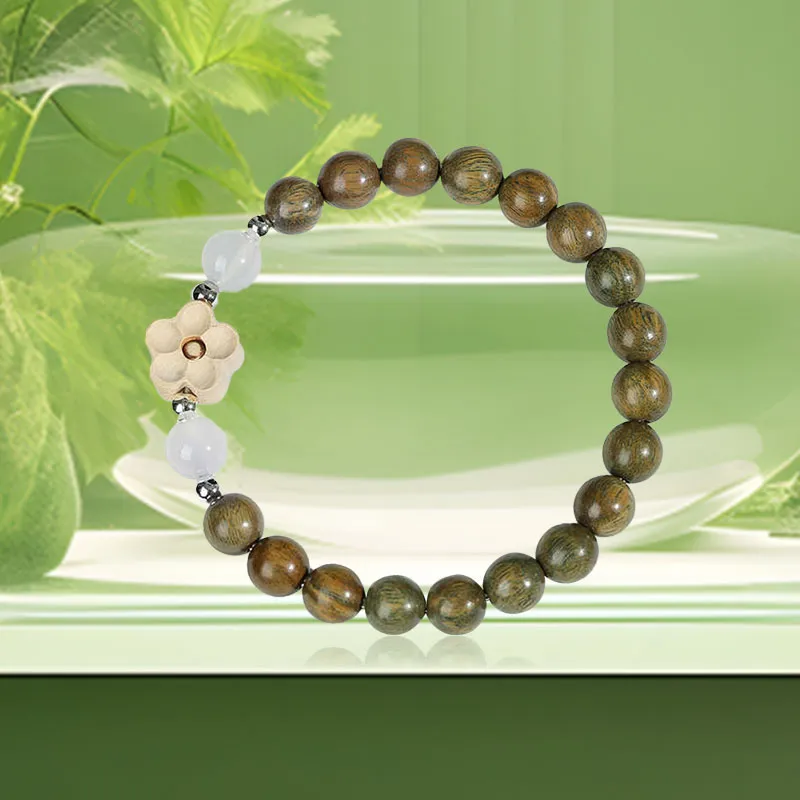 BNNYW Green Sandalwood Bracelets Women's-2